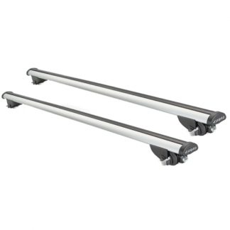 Roof Bars for cars with rails