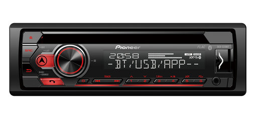 Pioneer DEH-S310BT 1-DIN Autoradio mit Bluetooth Musikstreaming Android für Jeep Grand Cherokee ZJ 1993-1998 schwarz 