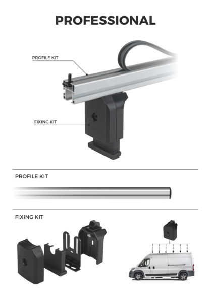 Professional roof bars ( For vans and commercial vehicles) - Image 2