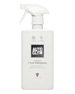 Instant tyre dressing