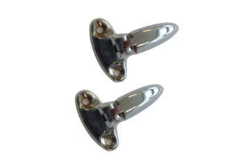 Mini chrome boot hinges