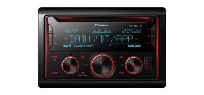 FH-S820DAB 2-DIN CD Tuner with DAB/DAB+, Bluetooth